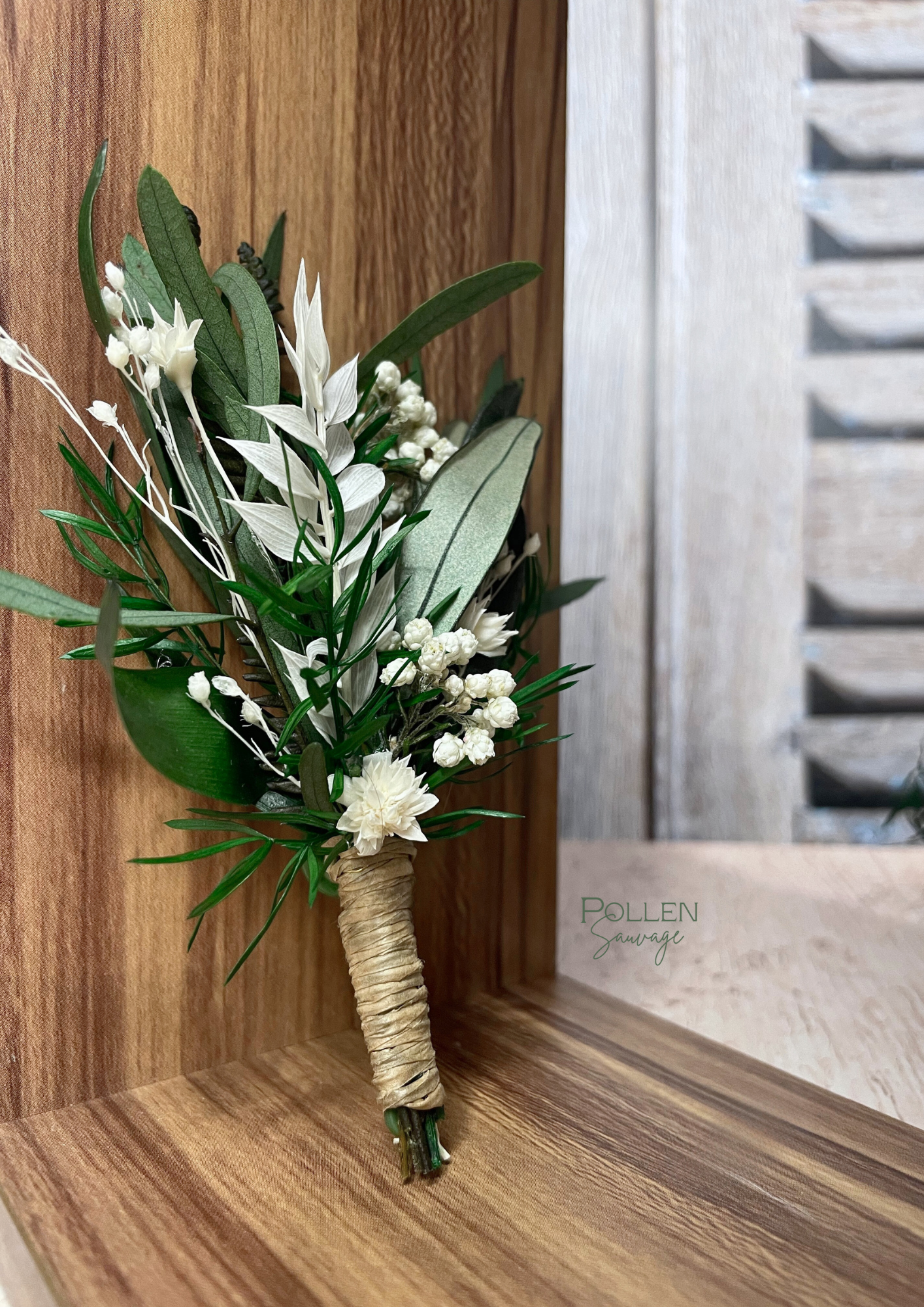 Boutonnière "Végétalis"