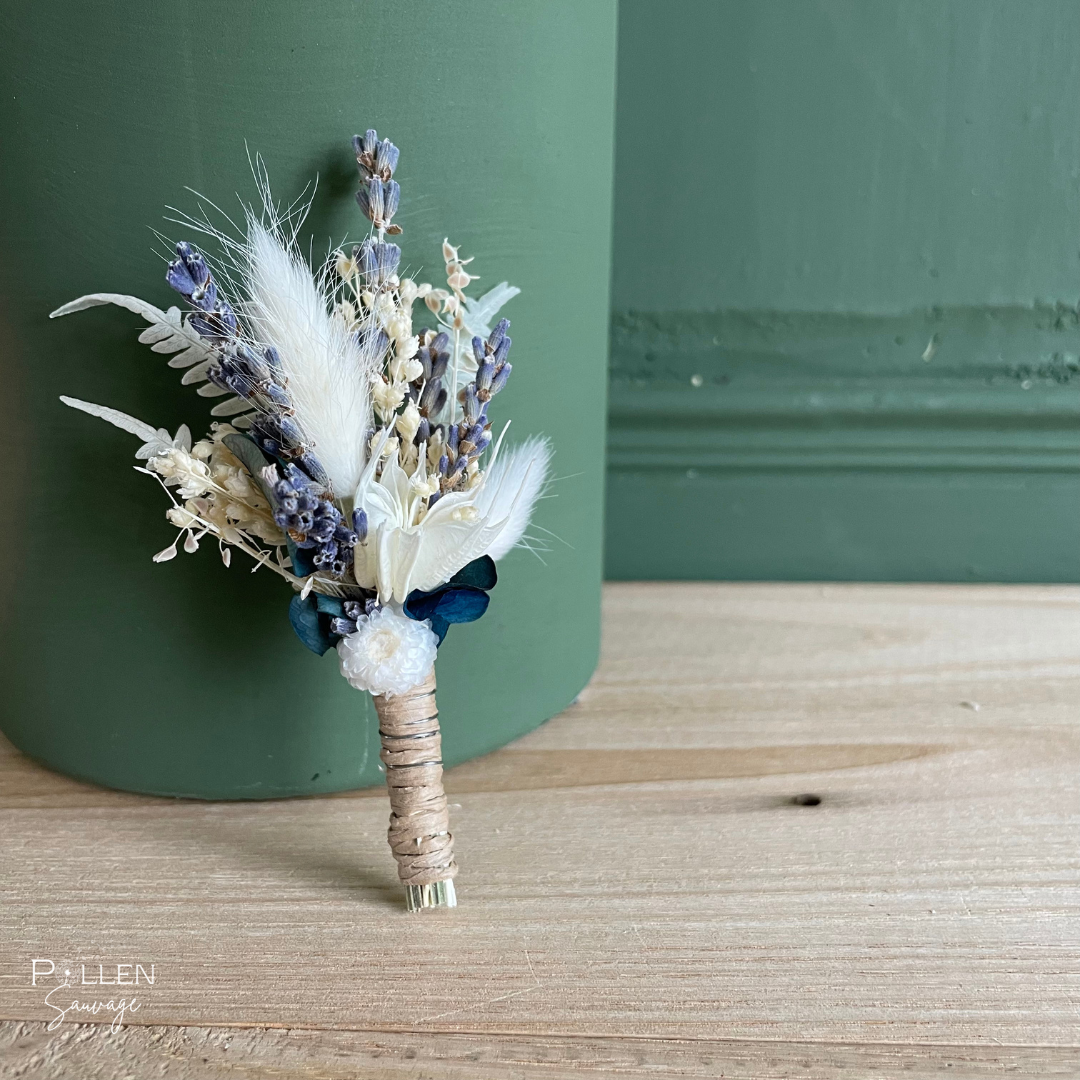 Boutonnière "Blue"