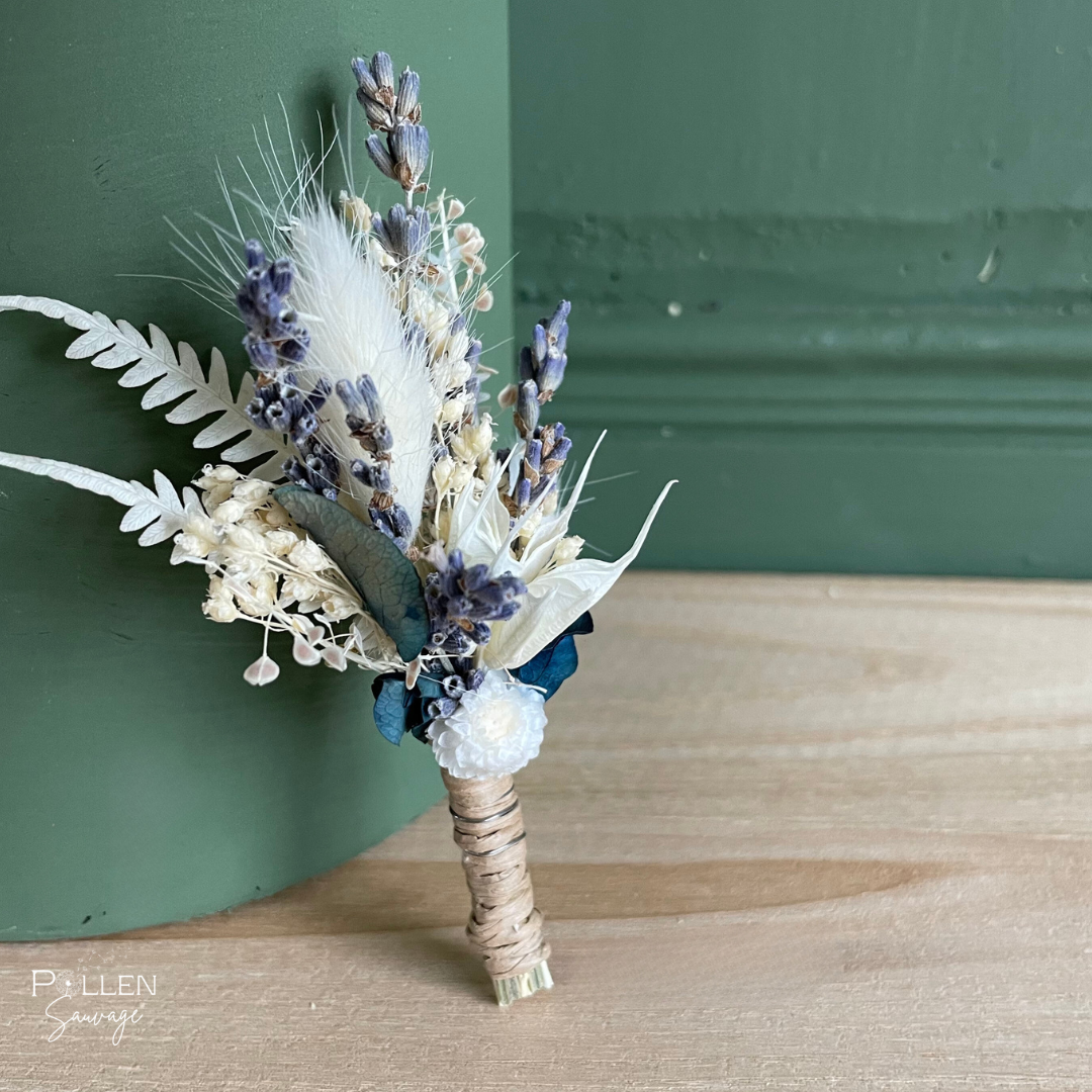 Boutonnière "Blue"
