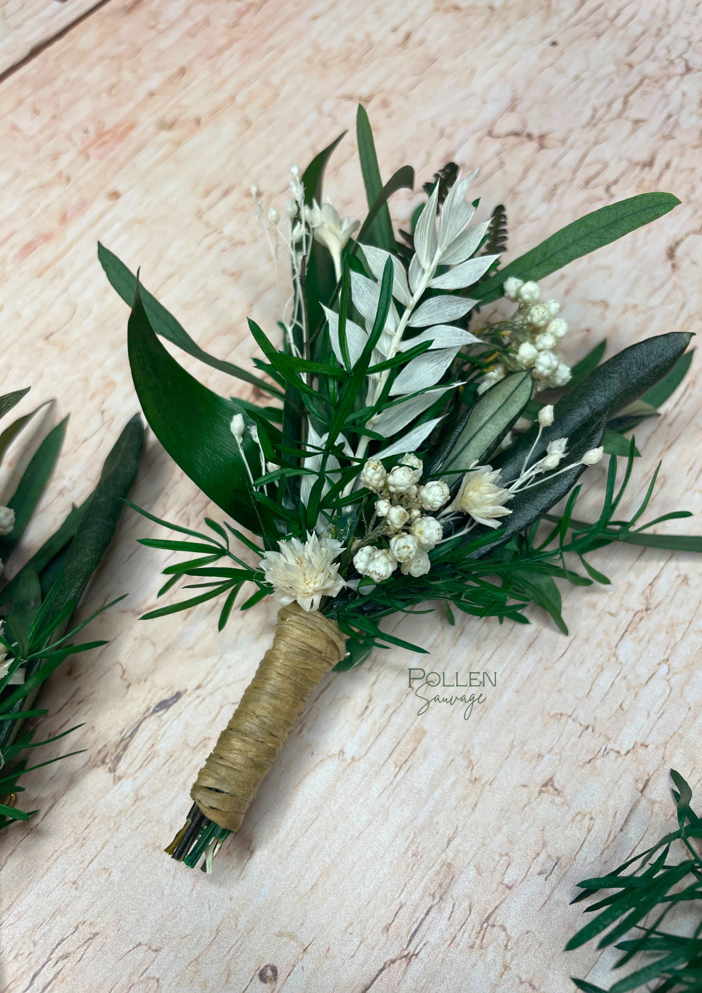 Boutonnière "Végétalis"