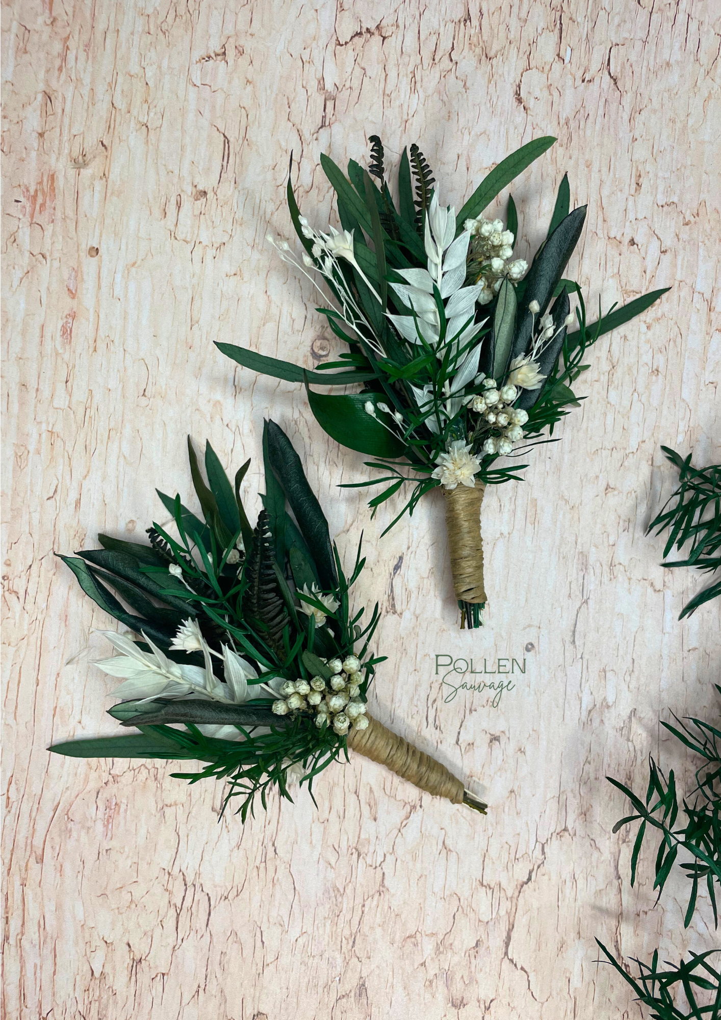 Boutonnière "Végétalis"