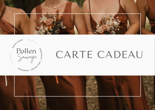 Carte cadeau Pollen Sauvage
