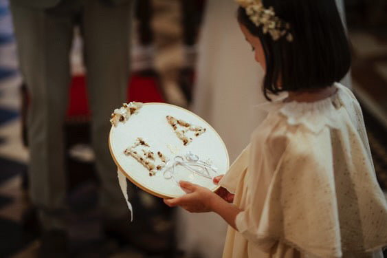 Porte alliances "initiales" personnalisable