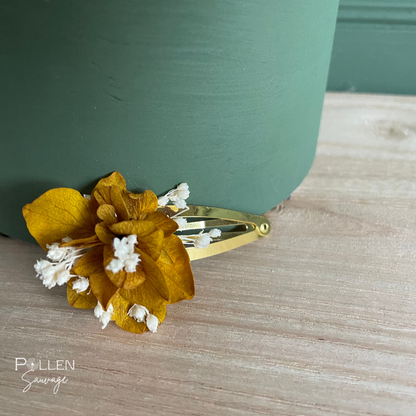 Barrette jaune