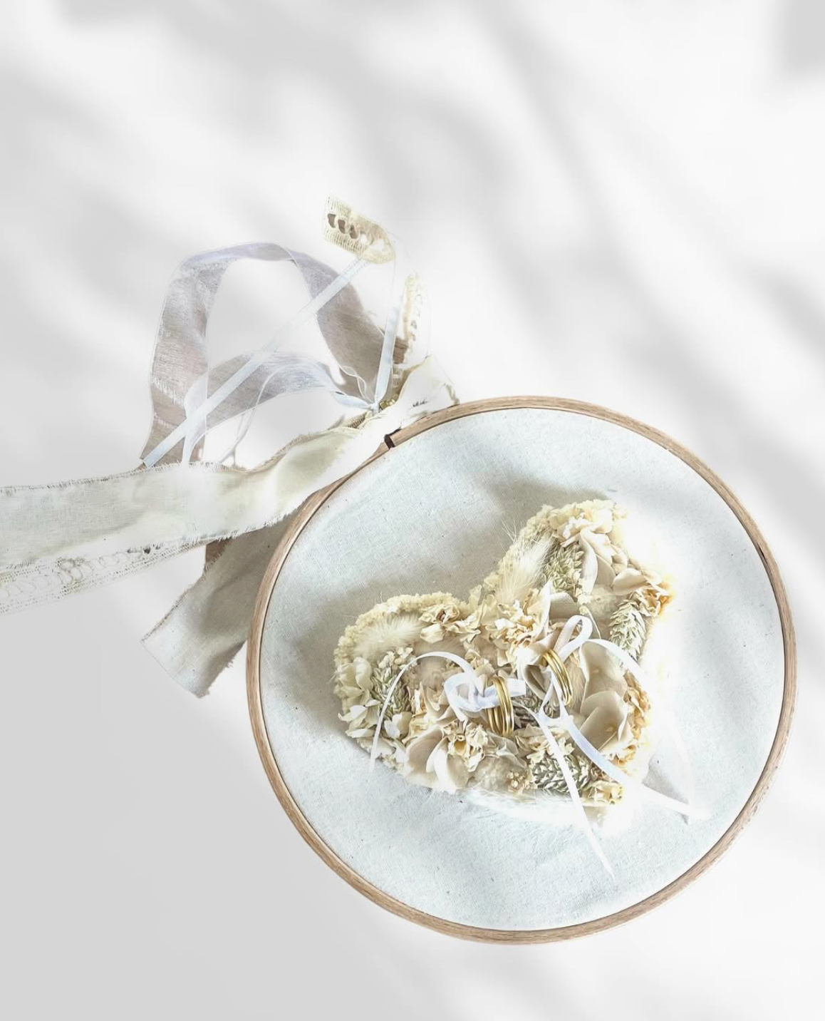 Porte alliances "coeur" personnalisable