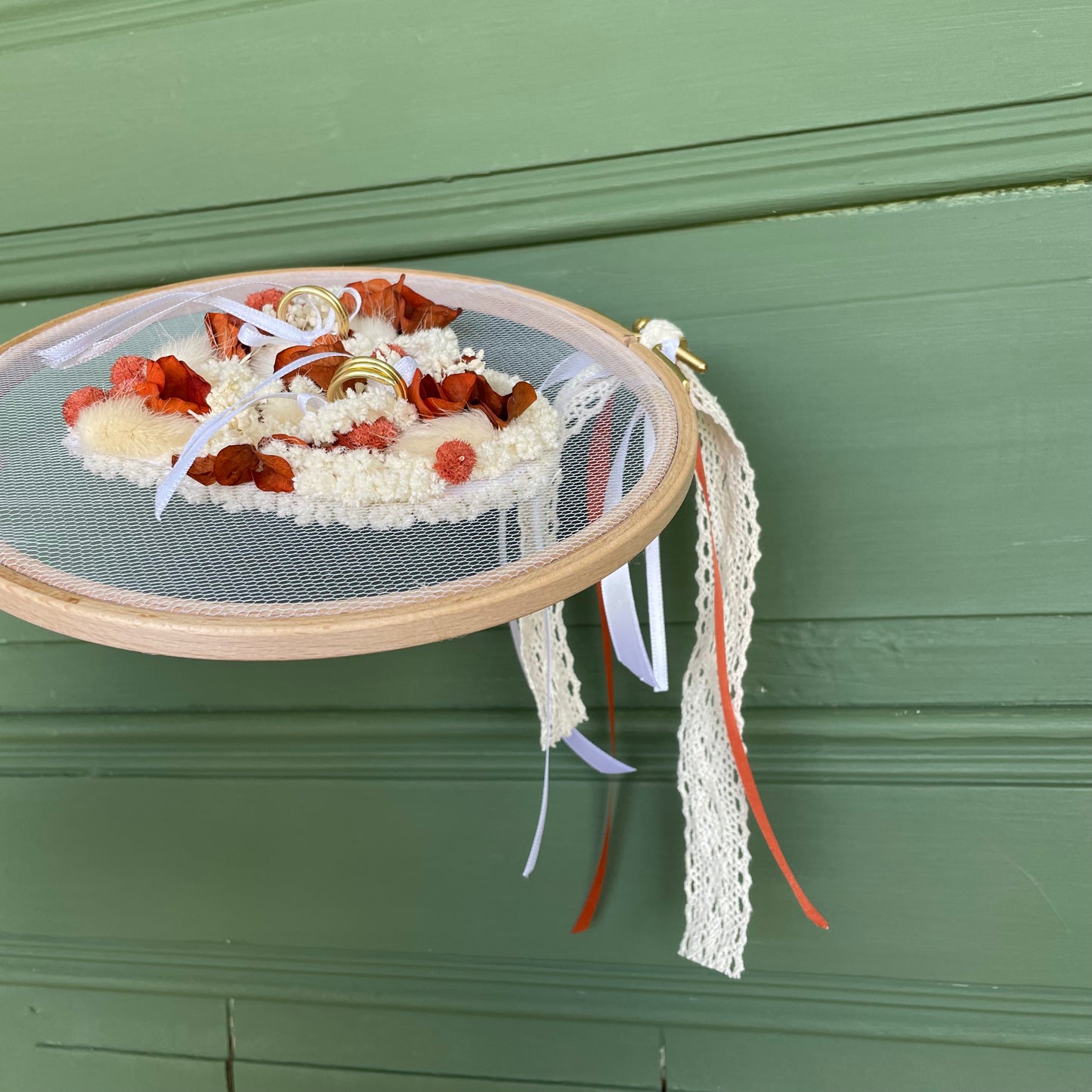 Porte alliances "coeur" personnalisable